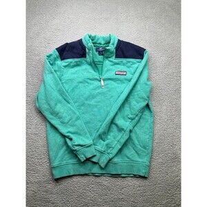 Vineyard Vines Shep 3/4 zip pullover small